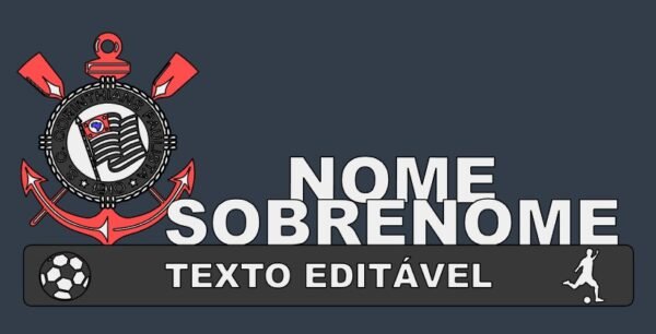 Letreiros de Times Personalizado – Corinthians